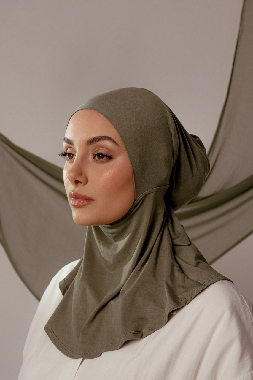 Olive Ninja Cap – Wasilla Wear - Main Image