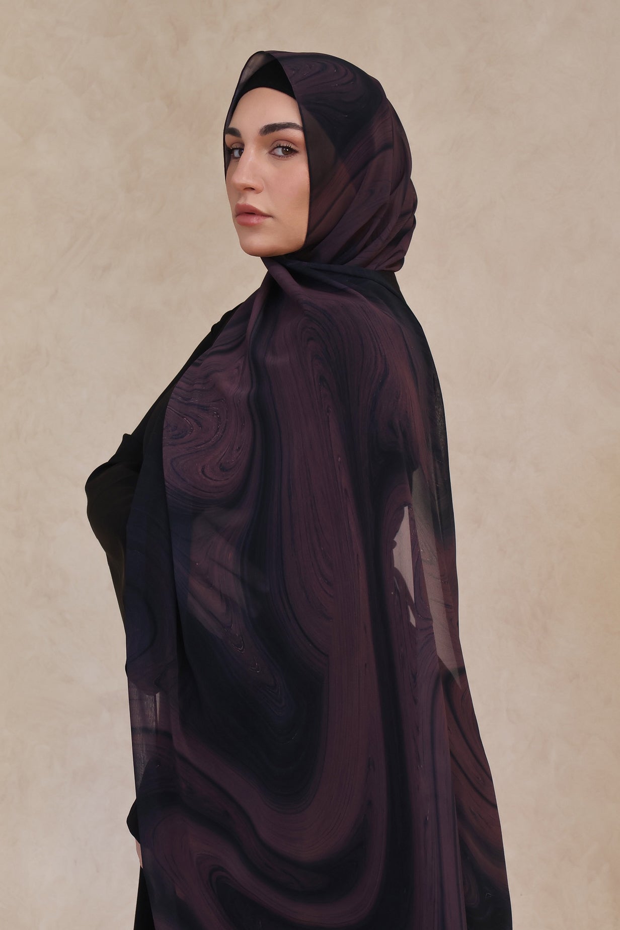 Velvet Swirl Chiffon