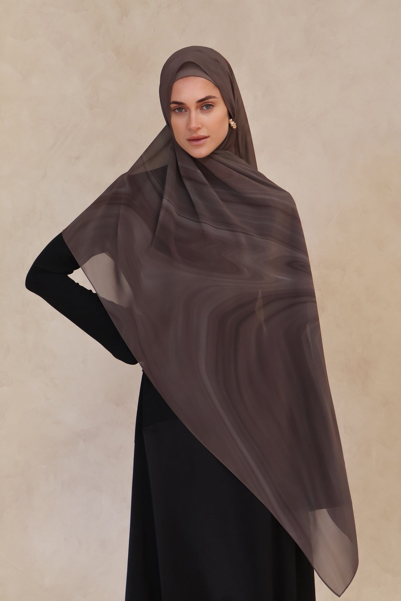 Dusty Sky Chiffon