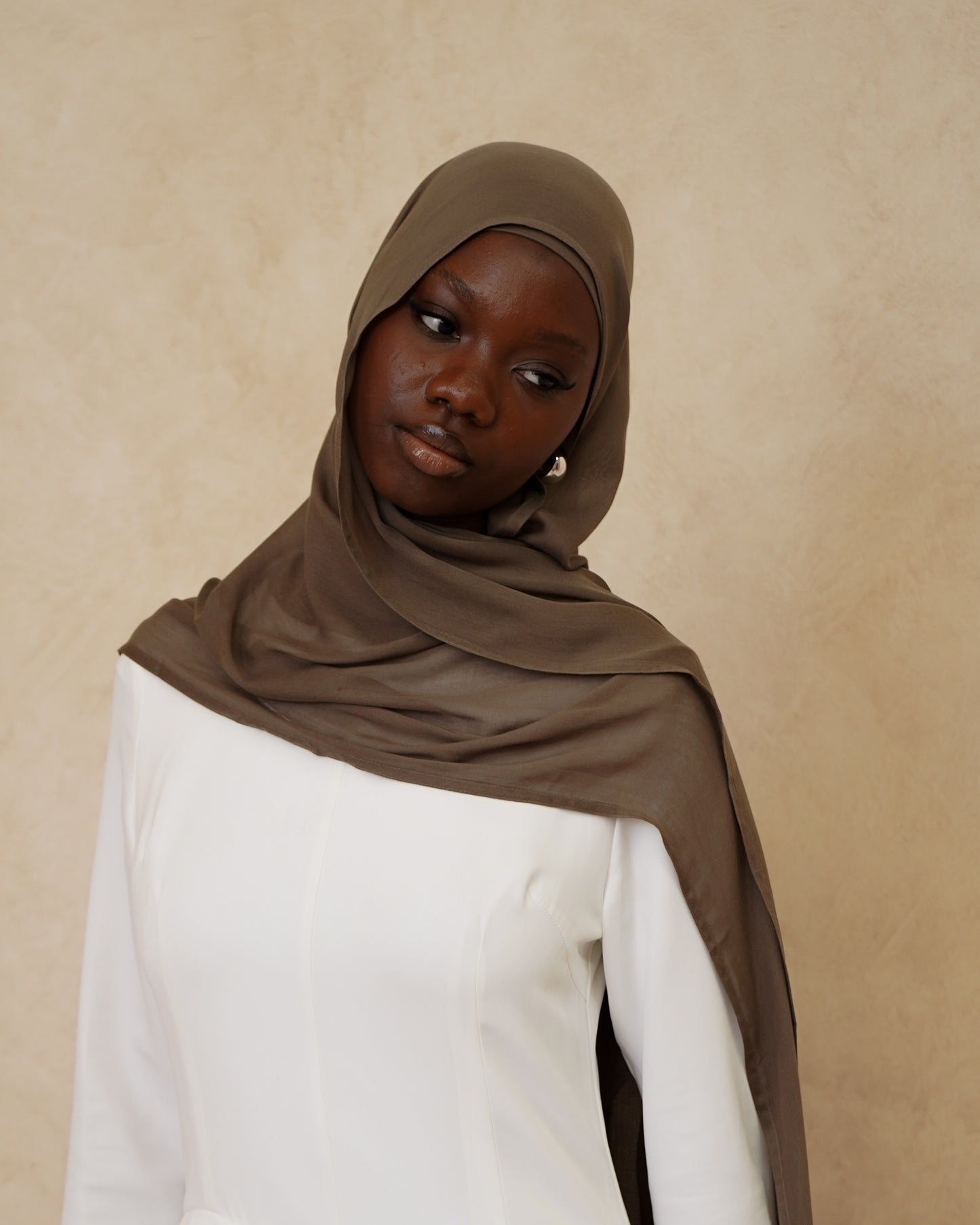 Moss Hijab With Matching Under Cap