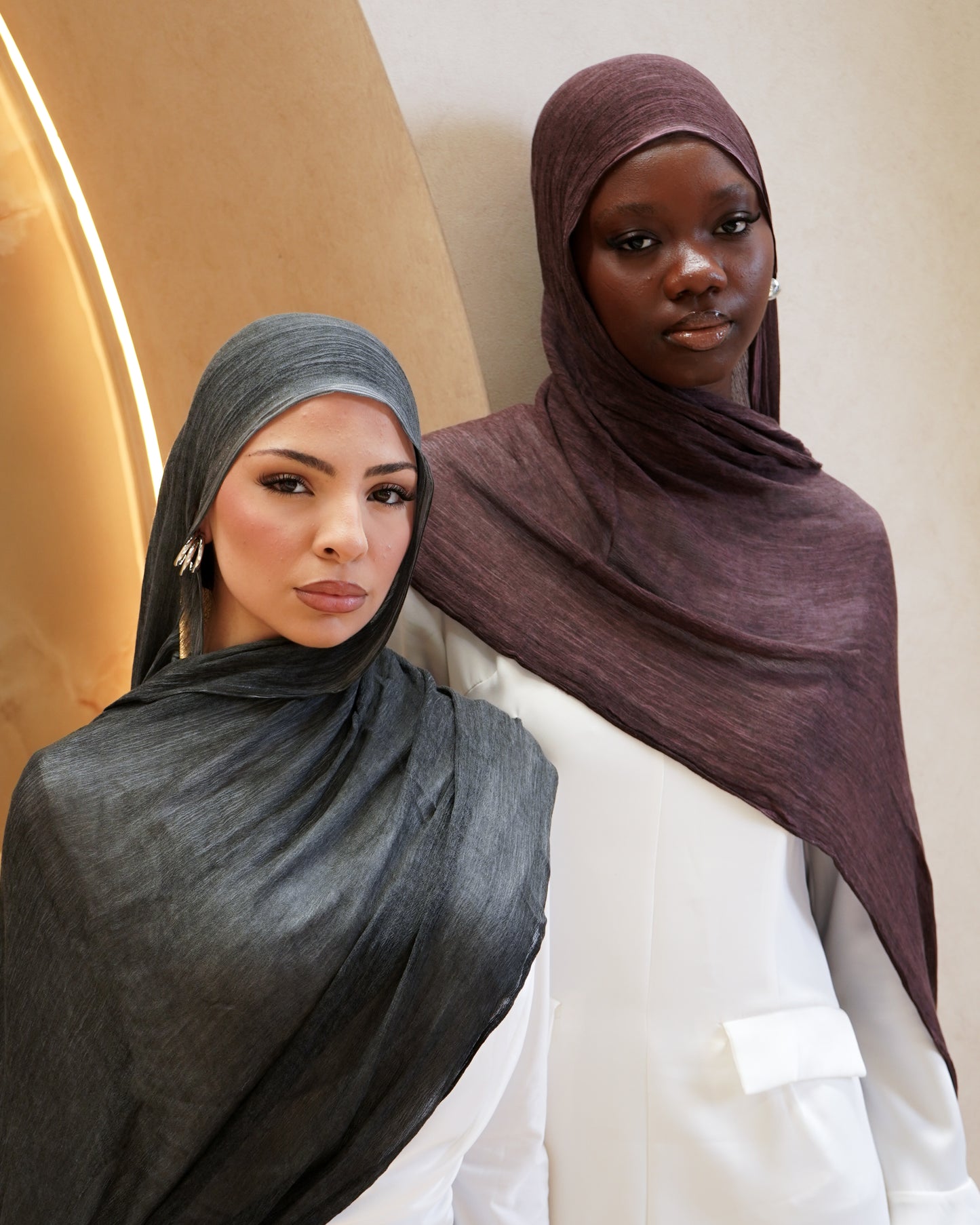 Mulberry Textured Hijab