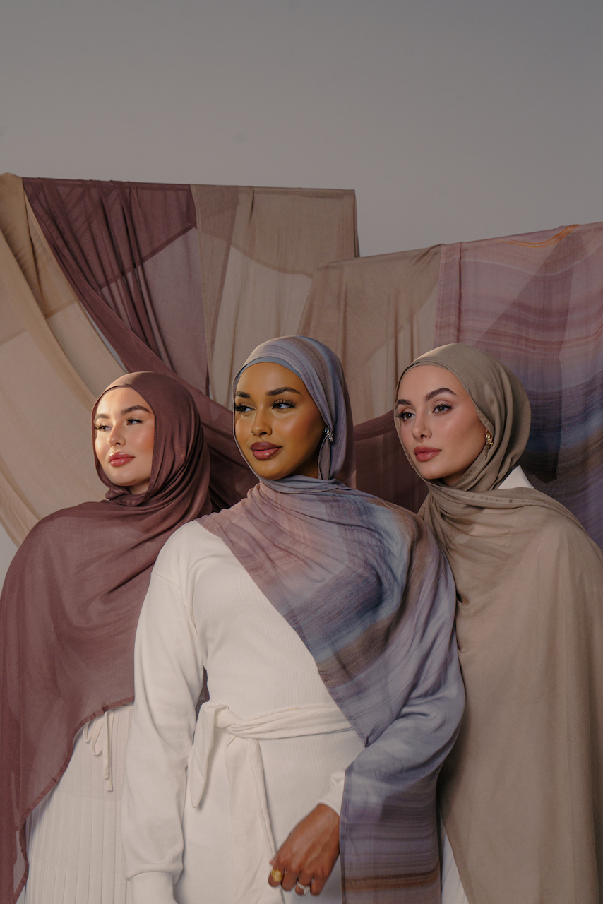 Desert Rose Printed Hijab