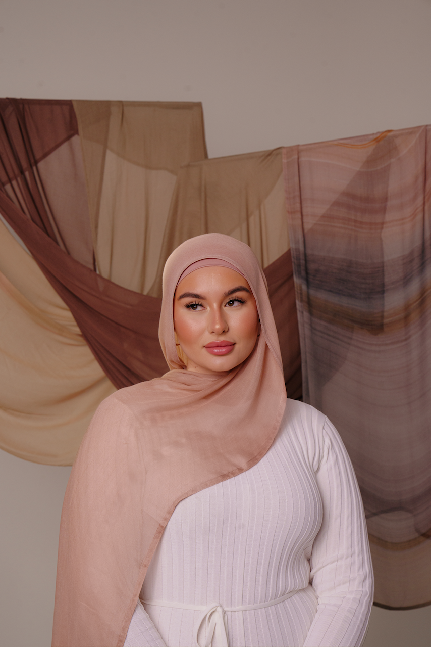 Blush Hijab Set