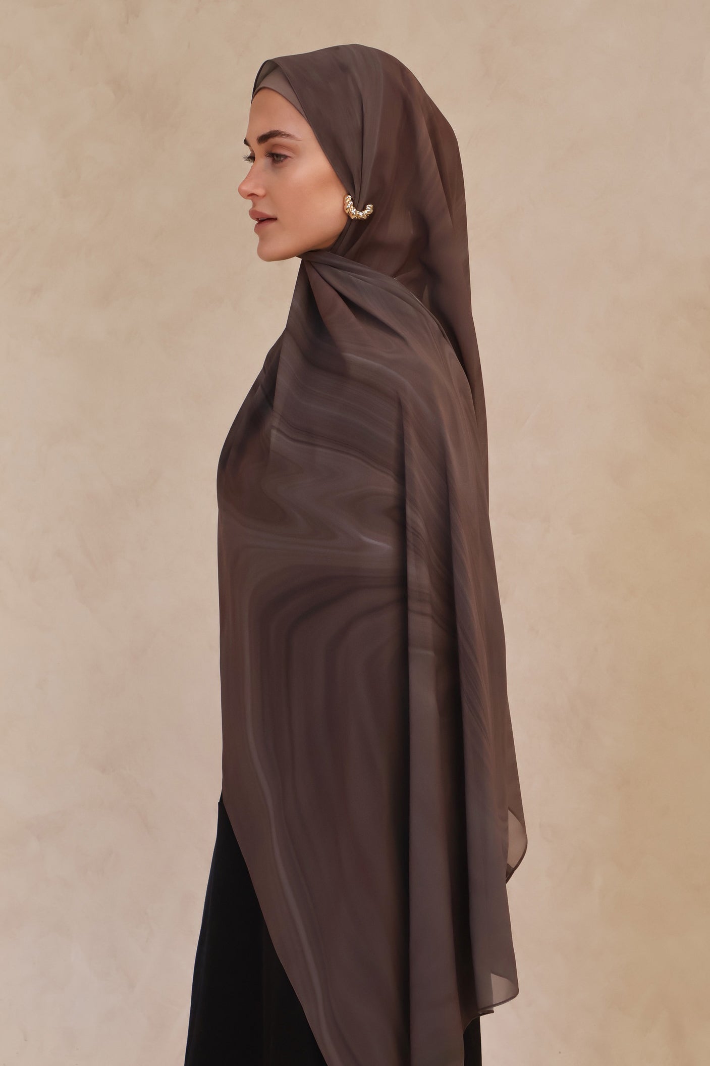 Dusty Sky Chiffon