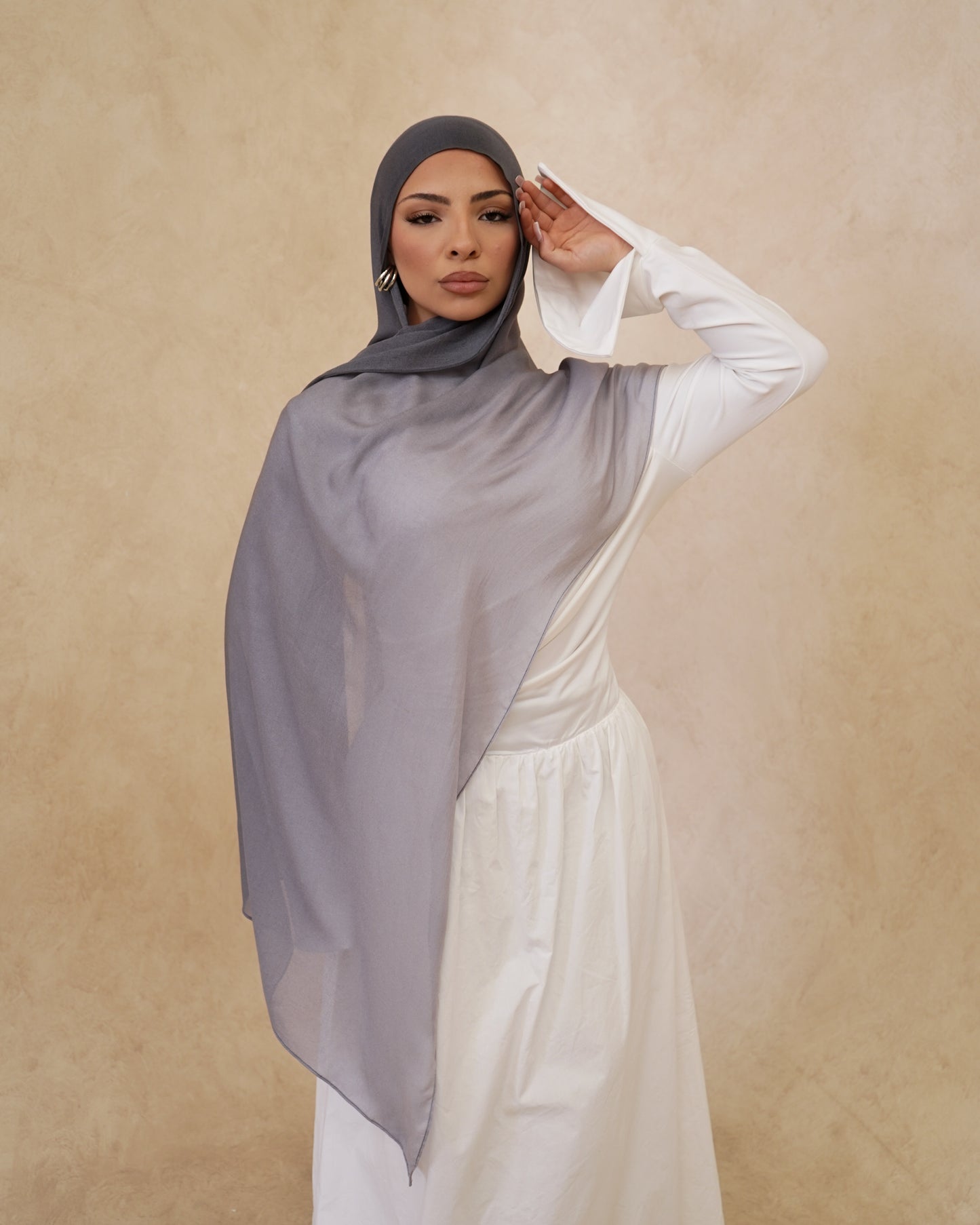 Graphite Ombre Hijab