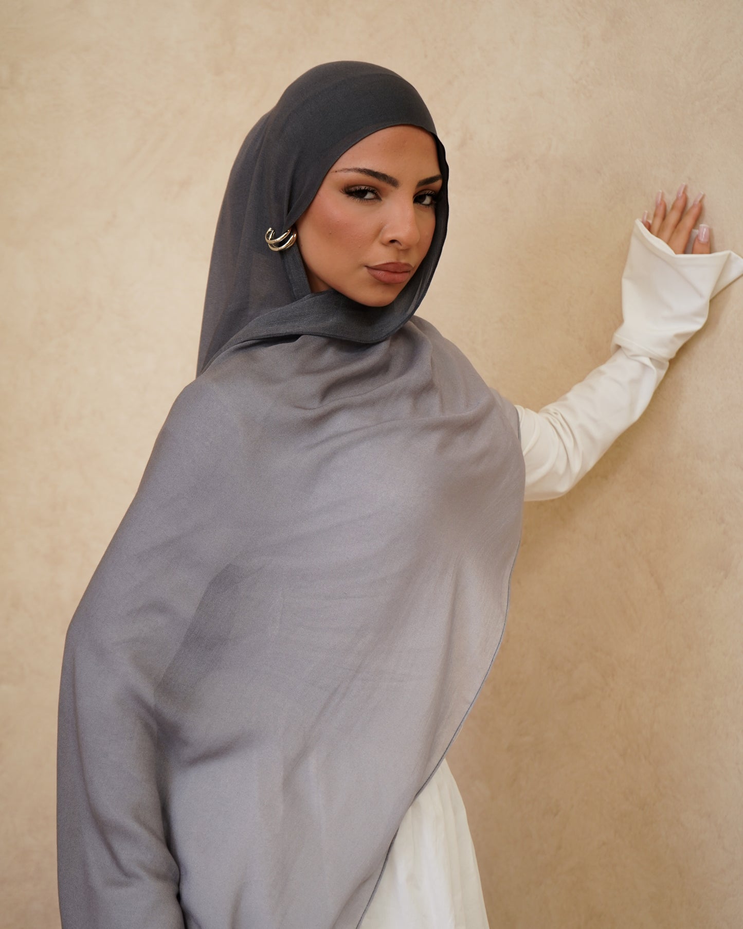 Graphite Ombre Hijab
