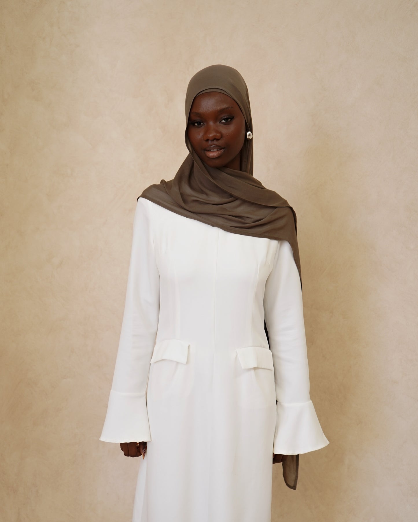 Moss Hijab With Matching Under Cap