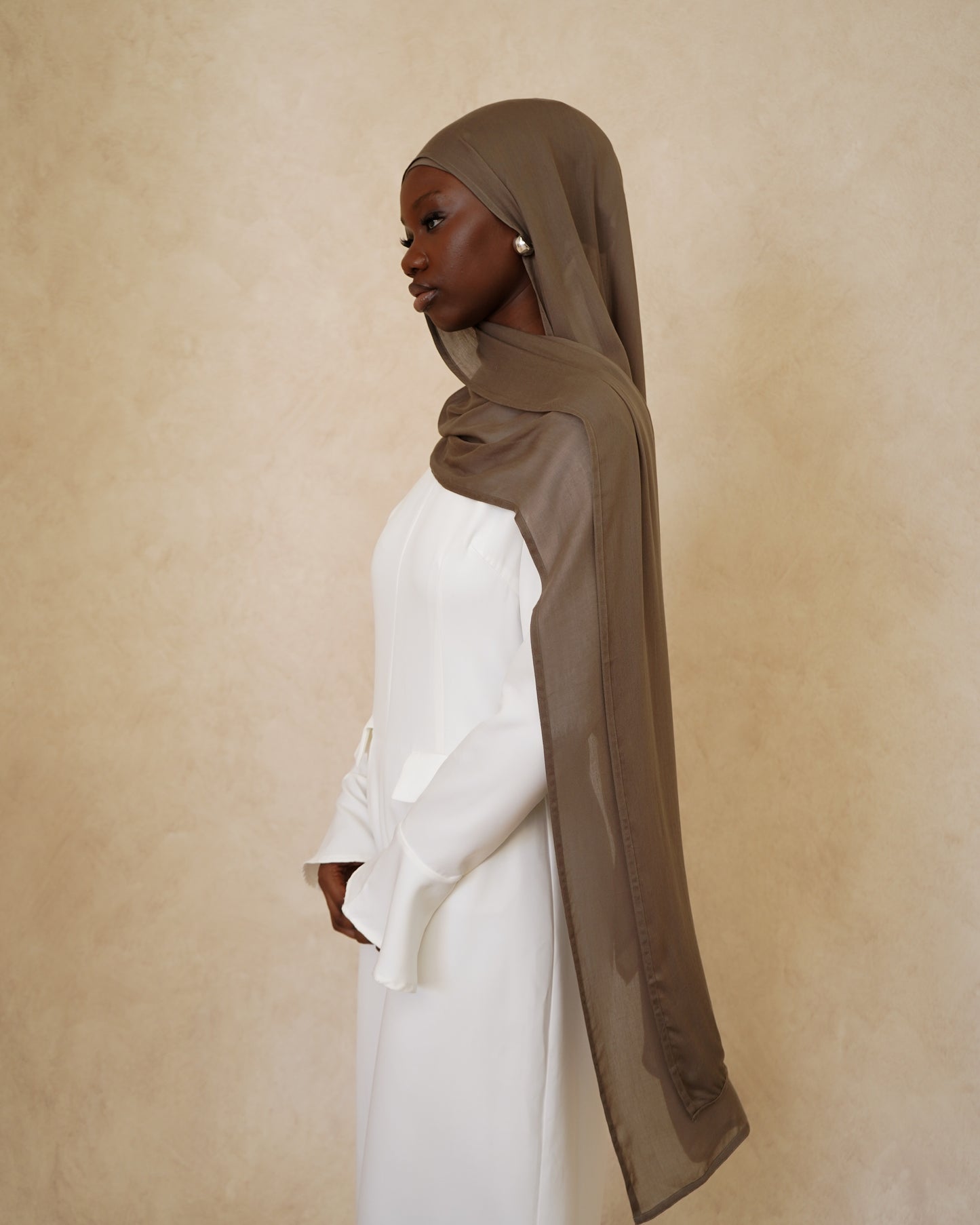 Moss Hijab With Matching Under Cap