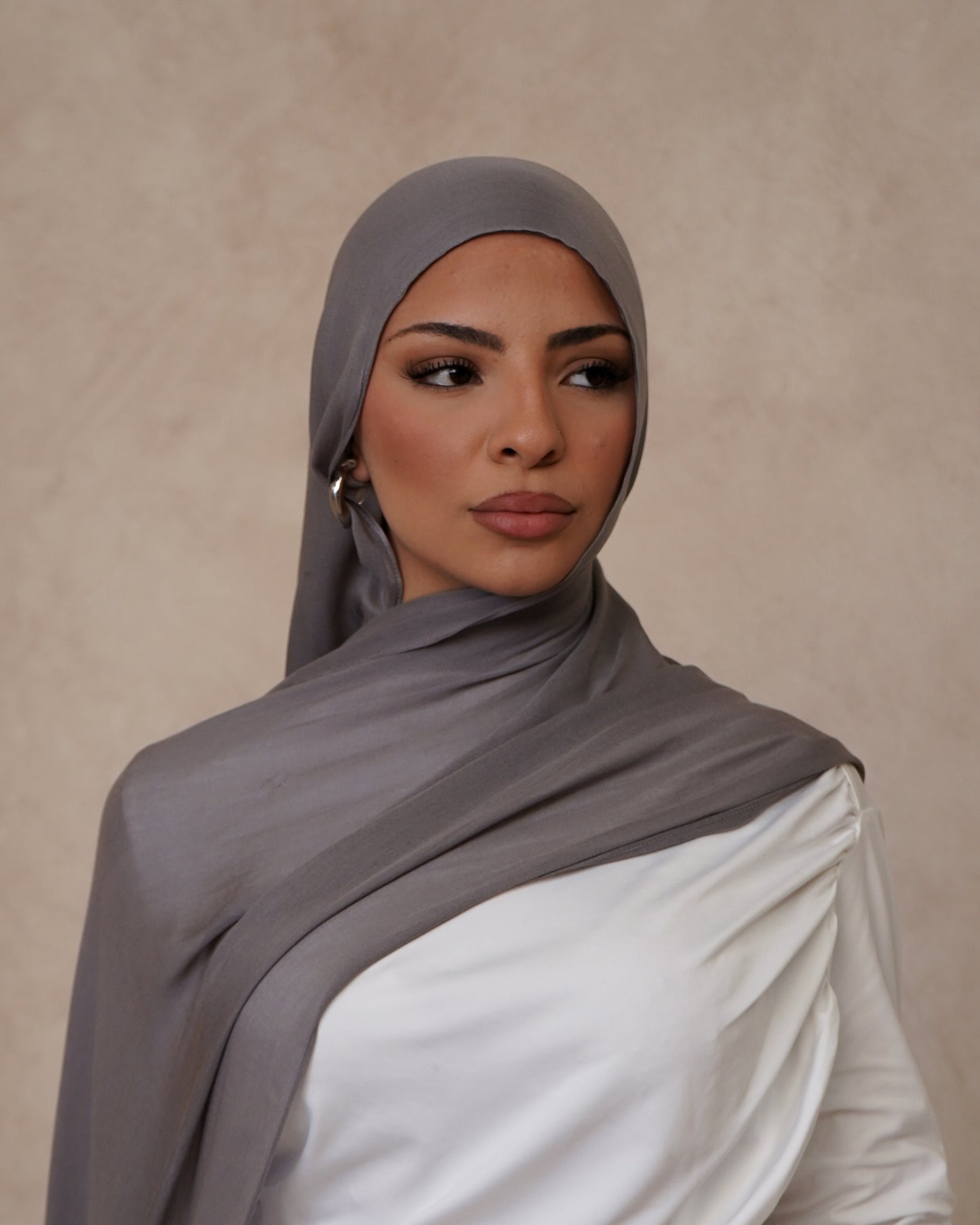 Stone Hijab With Matching Under Cap