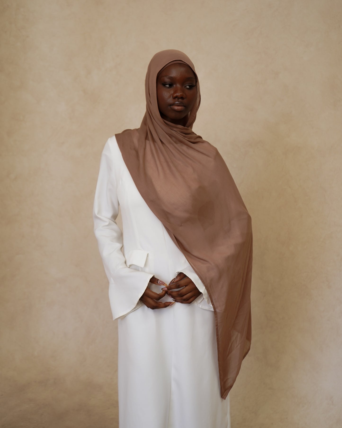 Petal Hijab With Matching Under Cap