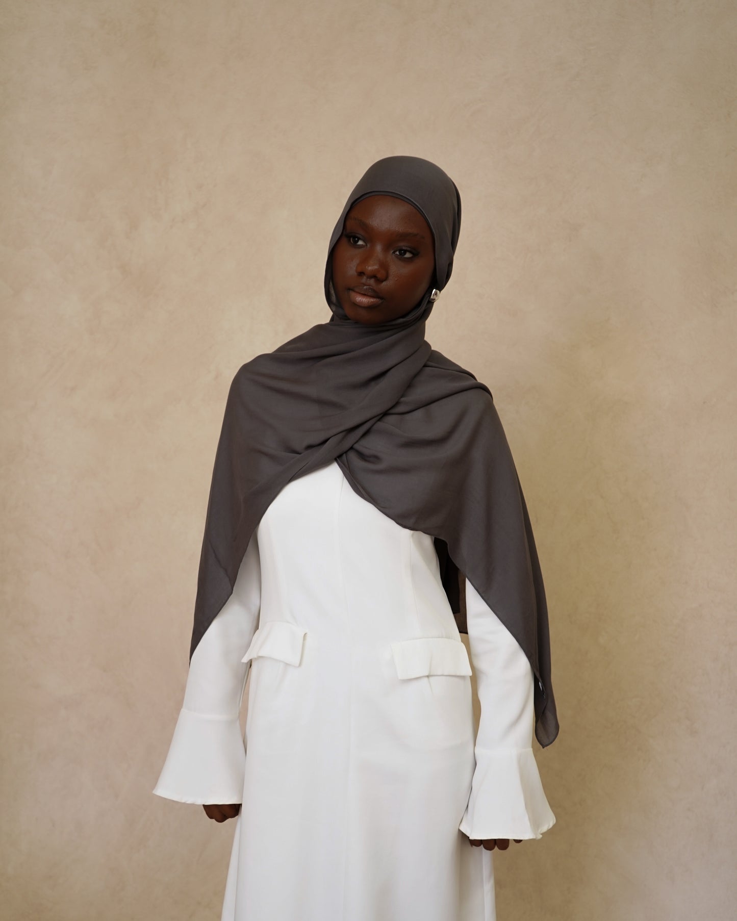 Shadow Hijab With Matching Under Cap