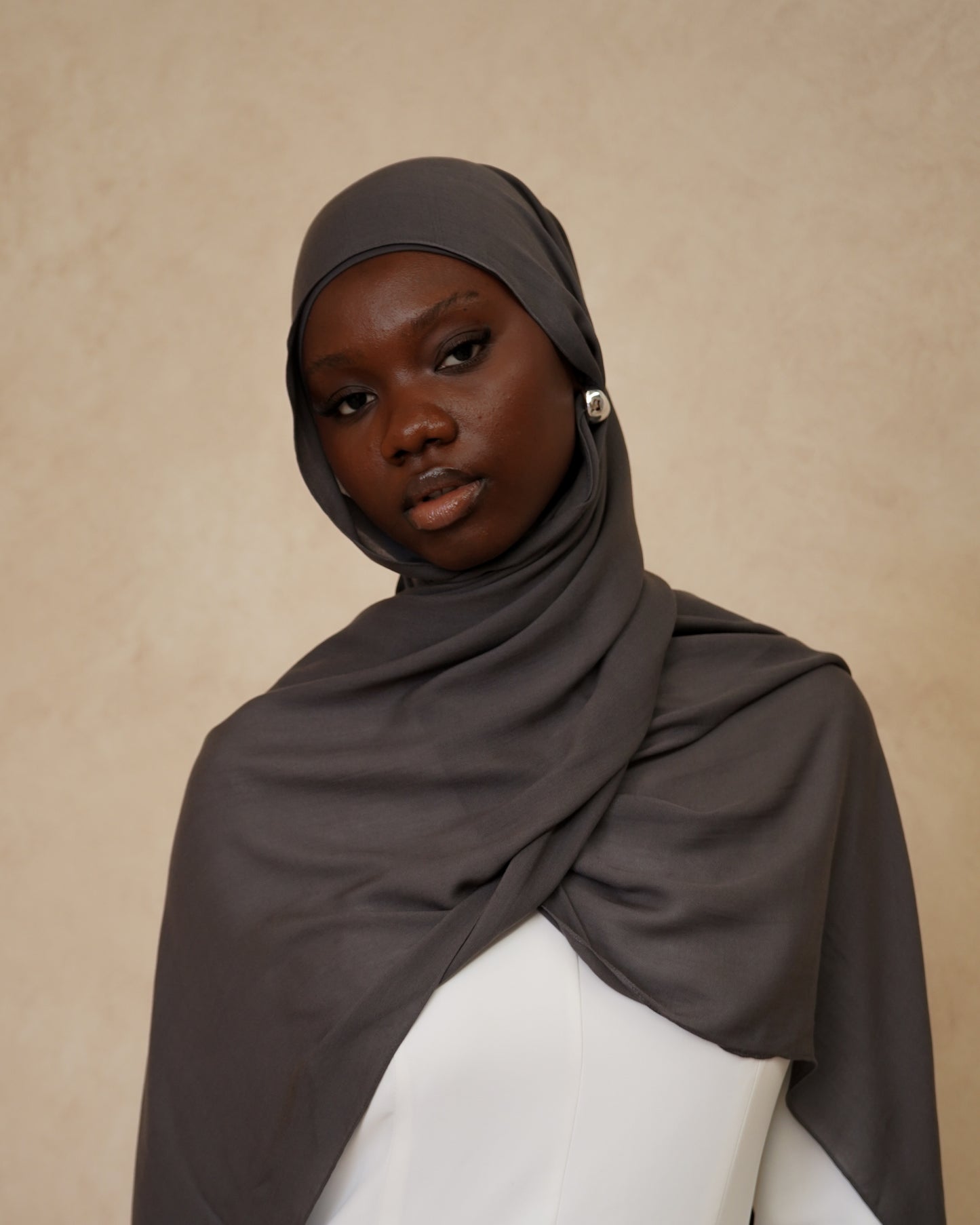 Shadow Hijab With Matching Under Cap
