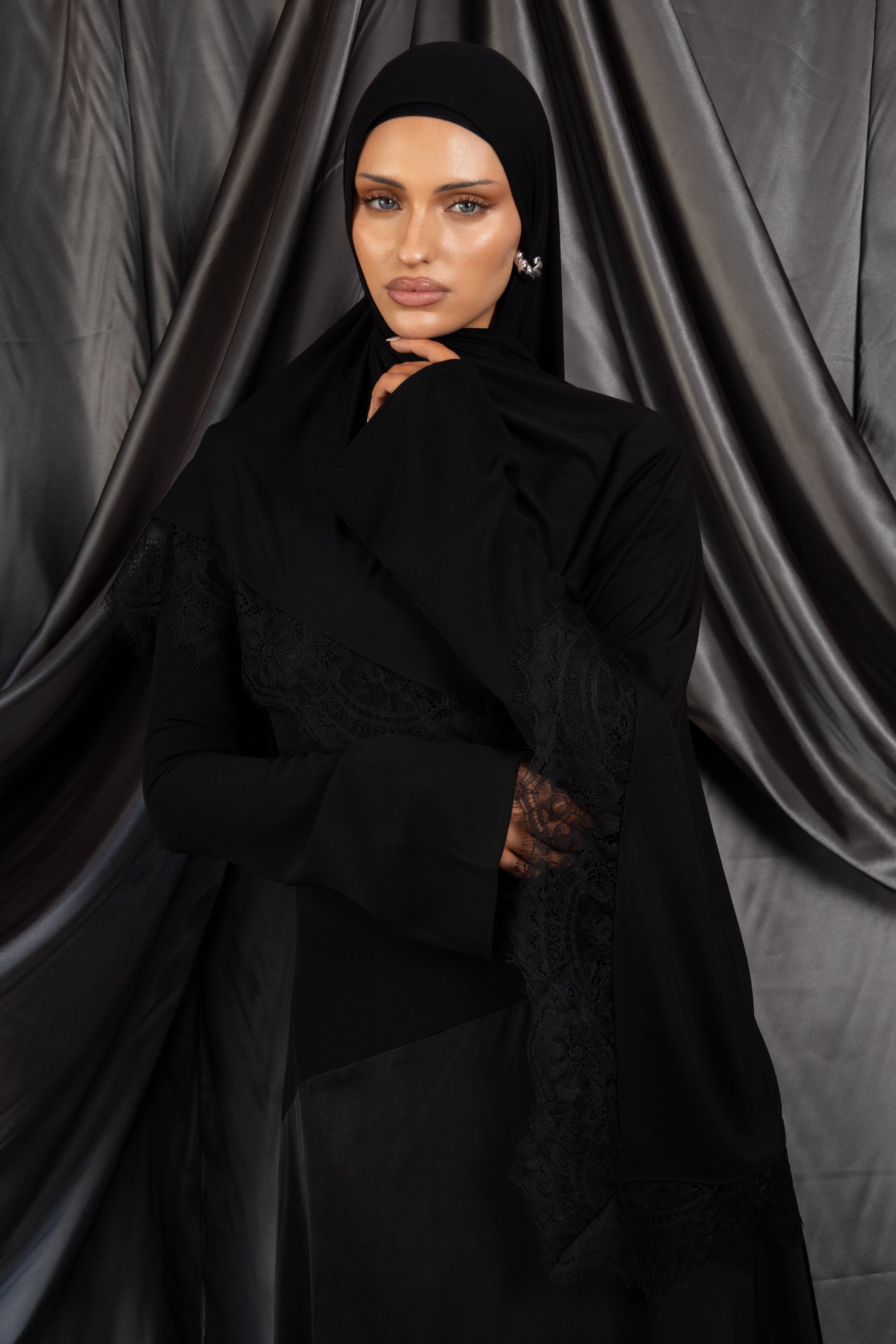 Midnight Lace Jersey Set – Wasilla Wear
