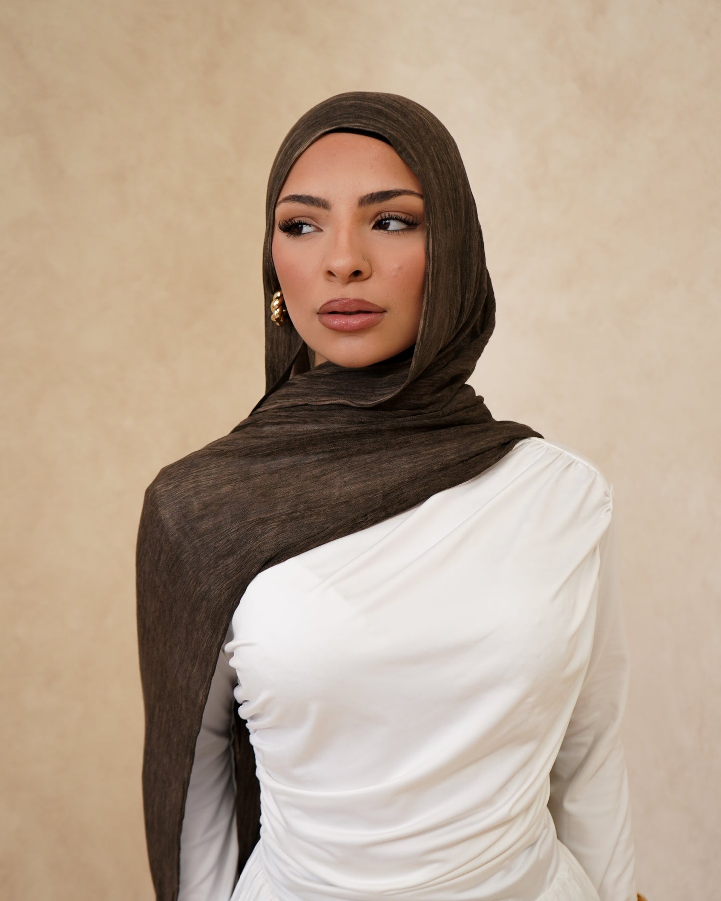 Expresso Textured Hijab