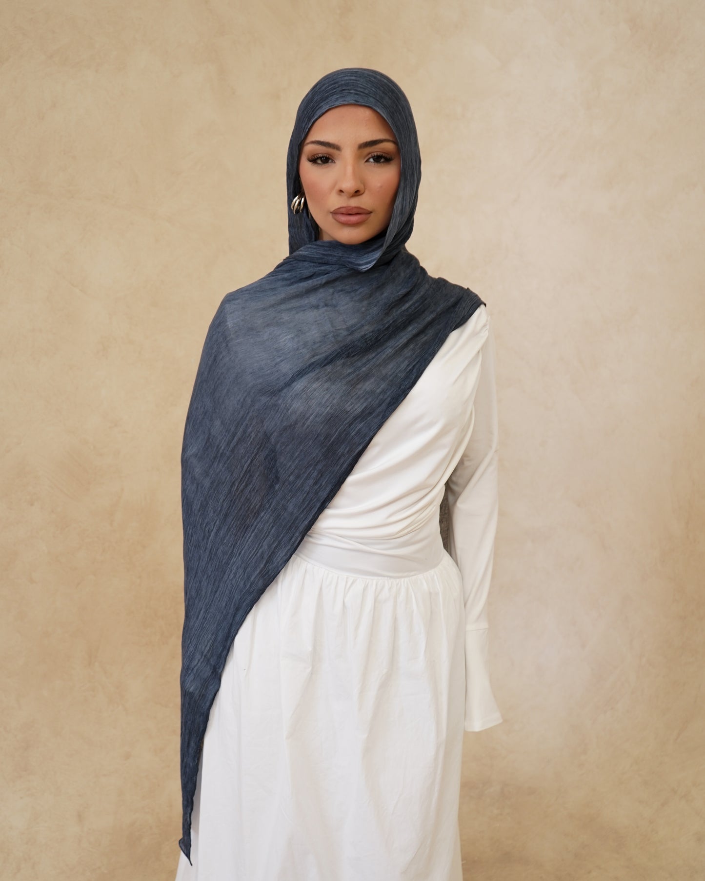 Steel Textured Hijab