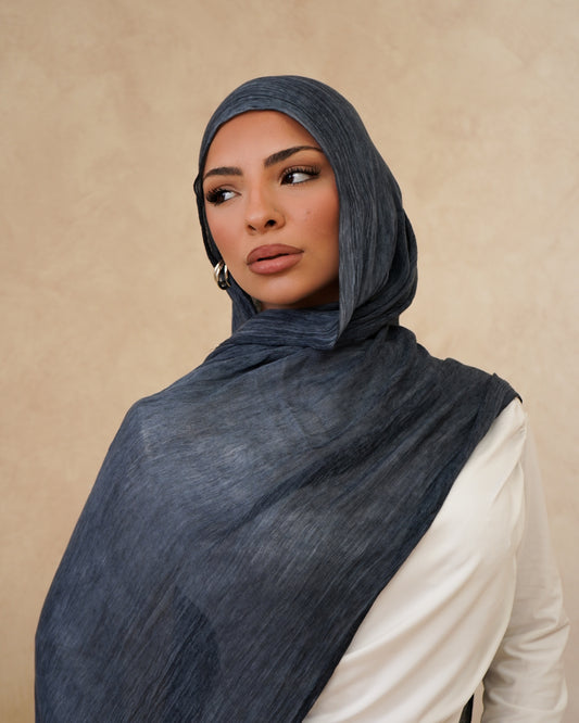 Steel Textured Hijab