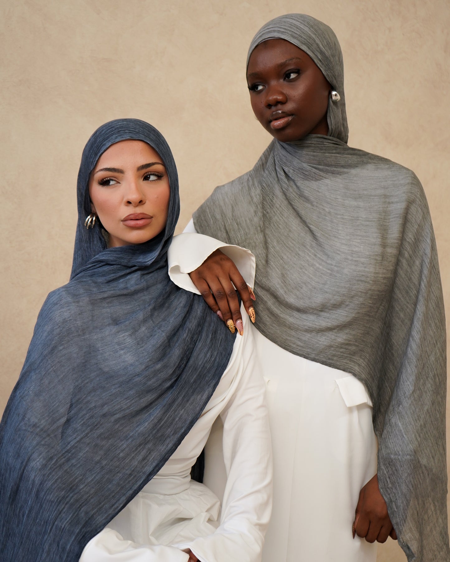 Ash Textured Hijab